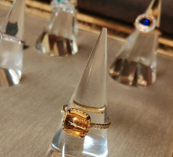 k18シトリンリング