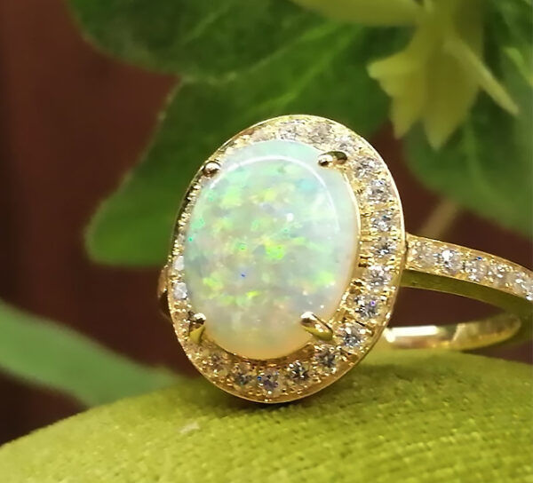 k18オパールリング