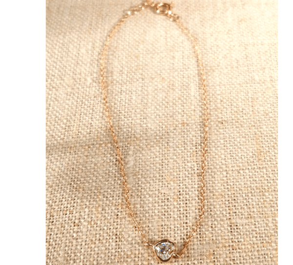 K18ピンクゴールドブレスレット