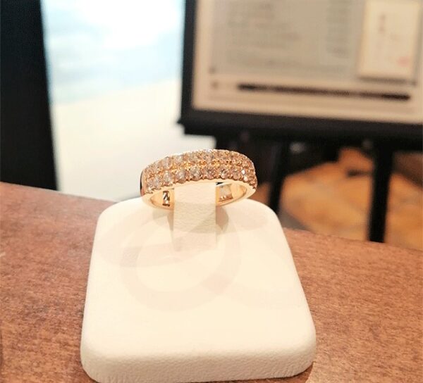 K18ピンクゴールドリング