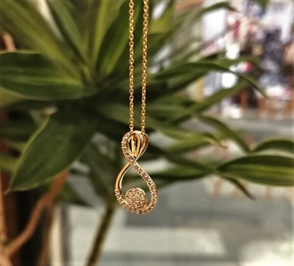 K18ダイヤモンドペンダント