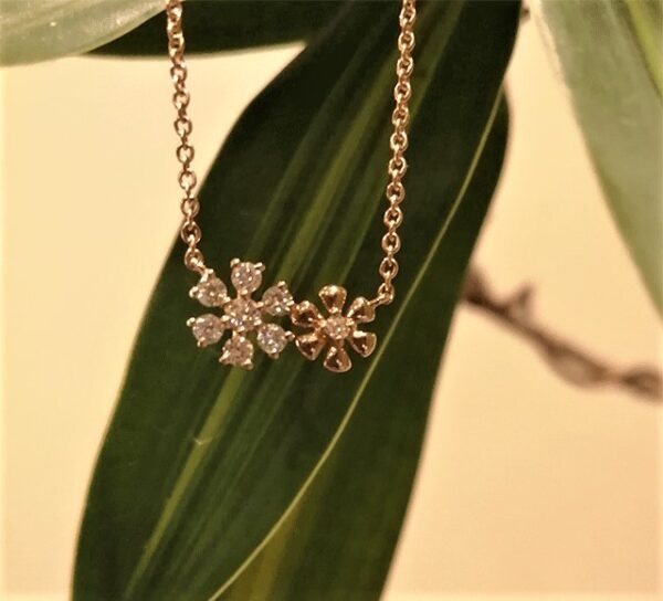 K18ダイヤペンダント