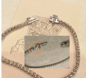 ブレスレットの修理