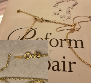 チェーンの修理