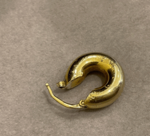 ピアス歪み直し