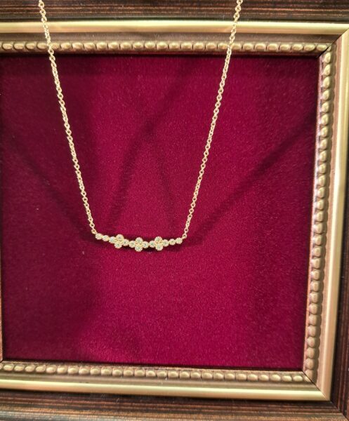 K18ダイヤネックレス