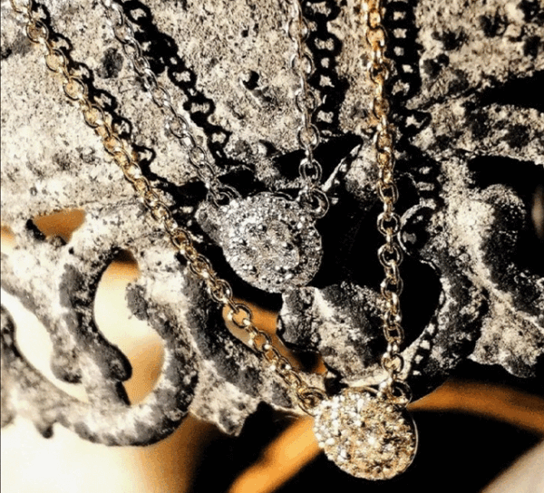 k18ダイヤペンダント