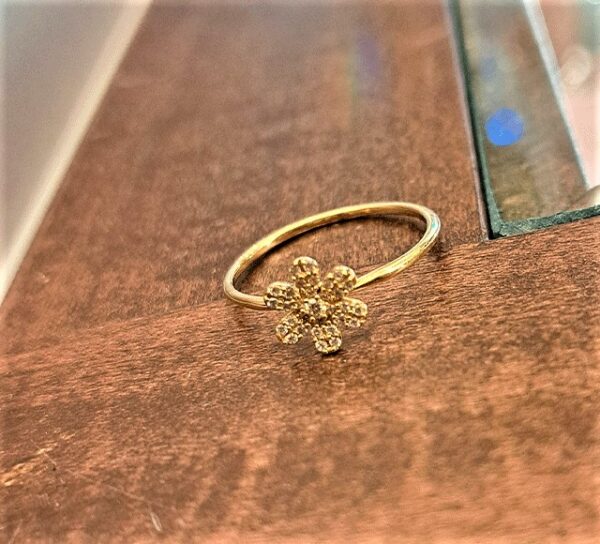 K18ダイヤリング