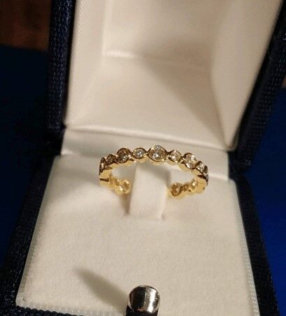 K18ダイヤリング