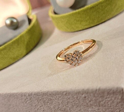 K18ダイヤリング