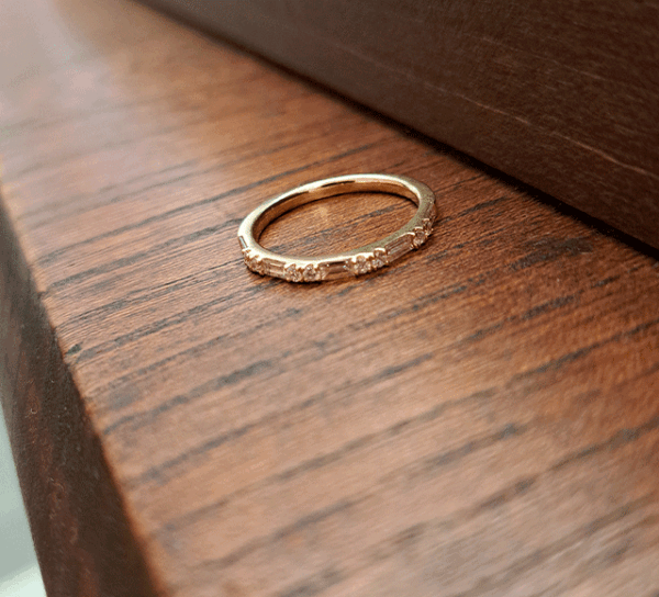 K18ダイヤリング