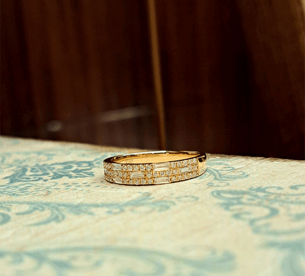 K18ダイヤリング