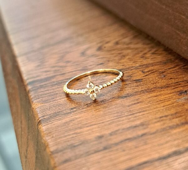 K18ダイヤリング