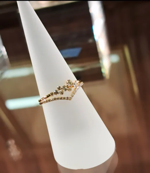 K18ダイヤリング