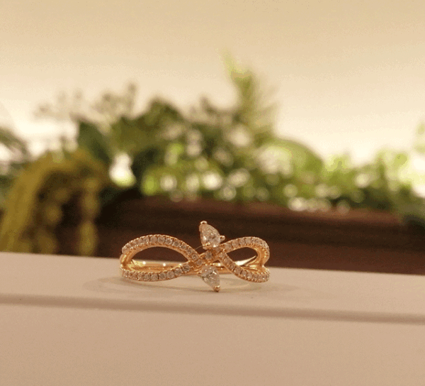 K18ダイヤリング