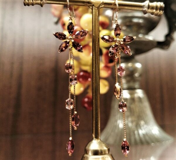 K18トルマリンピアス