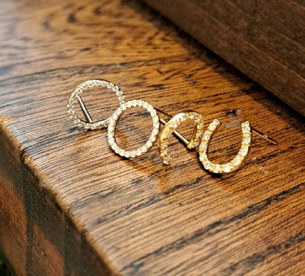 K18PGダイヤピアス/k18ダイヤピアス