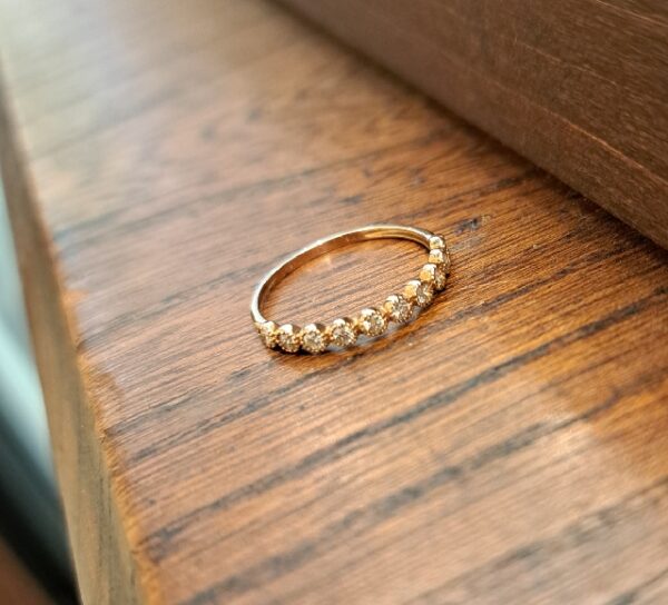 K18PGダイヤリング