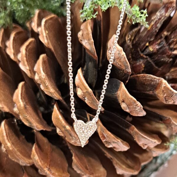 K18wgダイヤペンダント