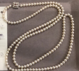 ロングネックレス加工