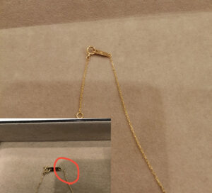 ネックレスチェーン修理