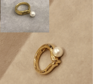 パールの取り付け