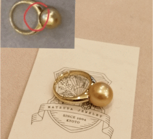 パールの取り付け