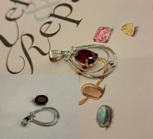 ペンダントトップの修理