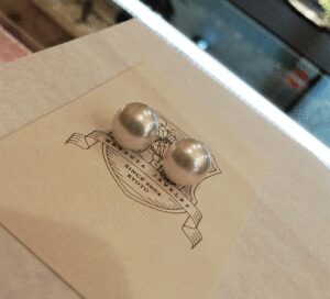 ピアスに加工