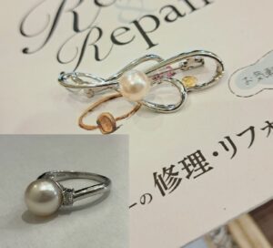 ブローチに加工