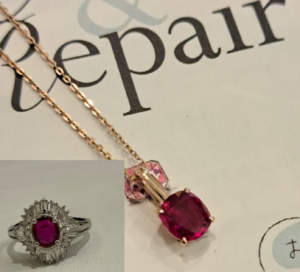 ペンダントトップにリフォーム