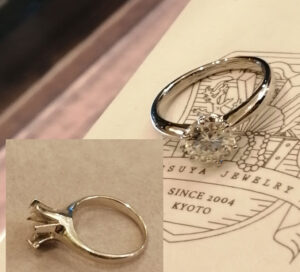 指輪へのリフォーム