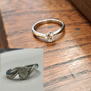 リングにリフォーム