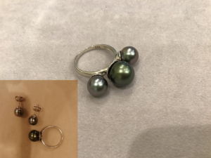 リングとピアスをリフォーム