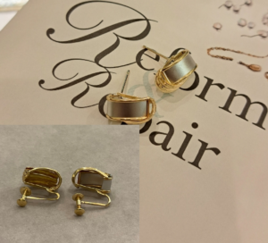 ピアスへリメイク