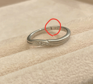 リングの切れ修理